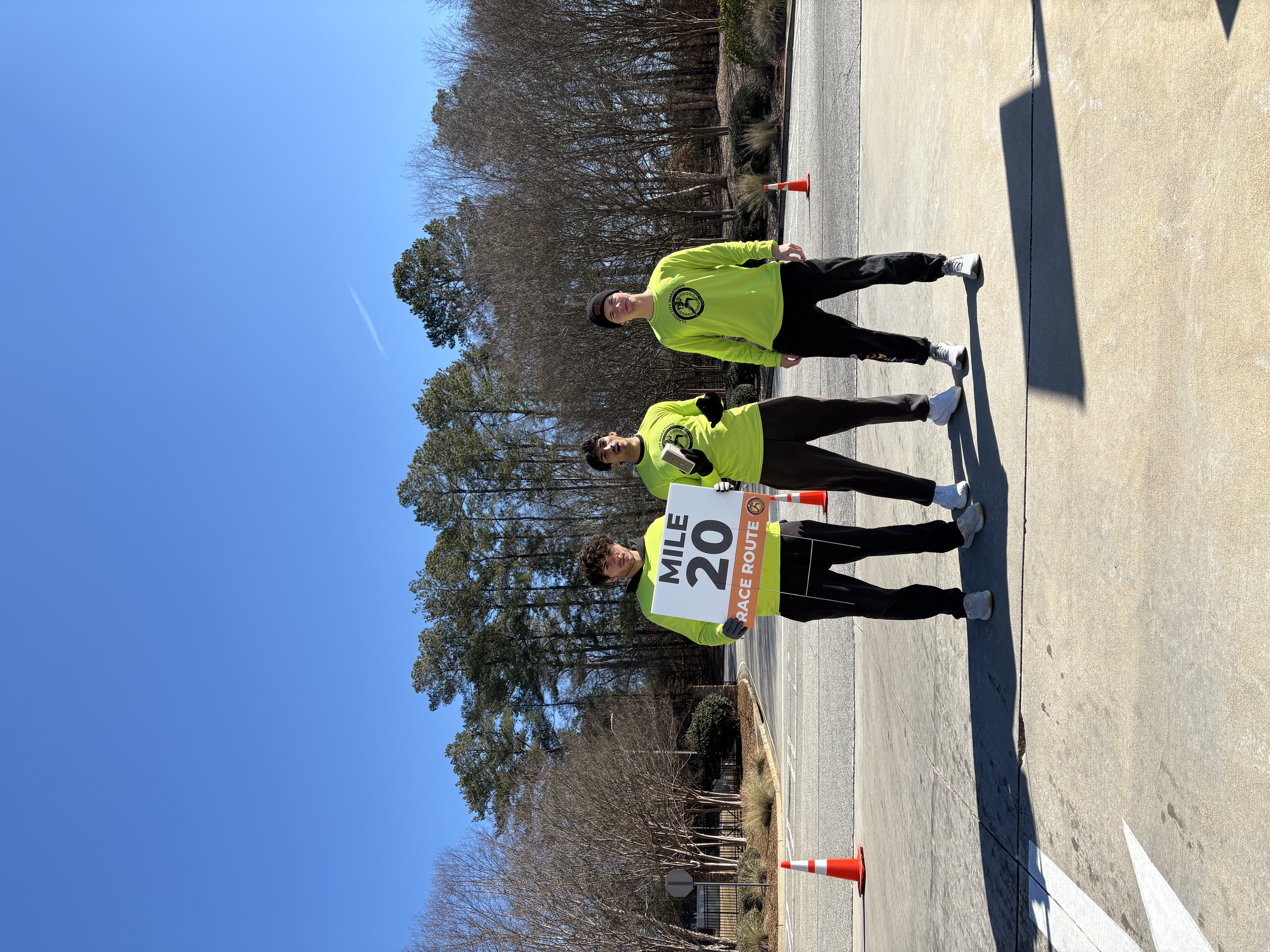 Marathon Volunteering